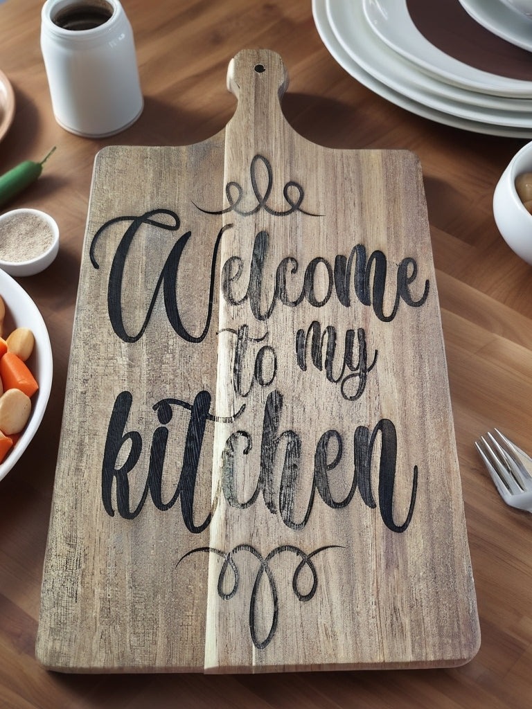 Welcome to my kitchen cutting board