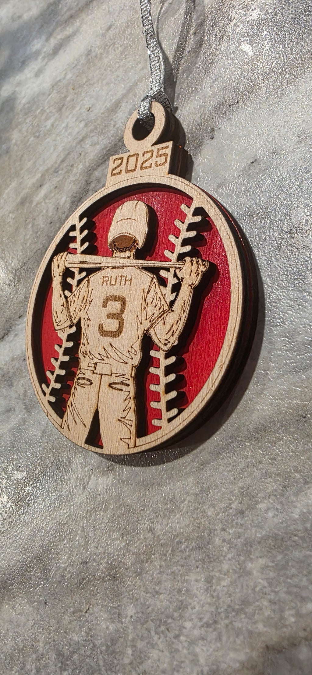 ⚾️Personalized Baseball Ornament