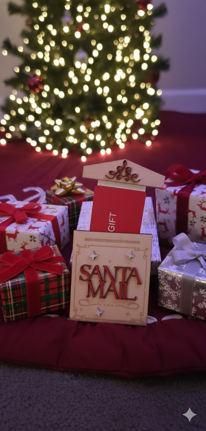 Santa Mail Gift Card Holder