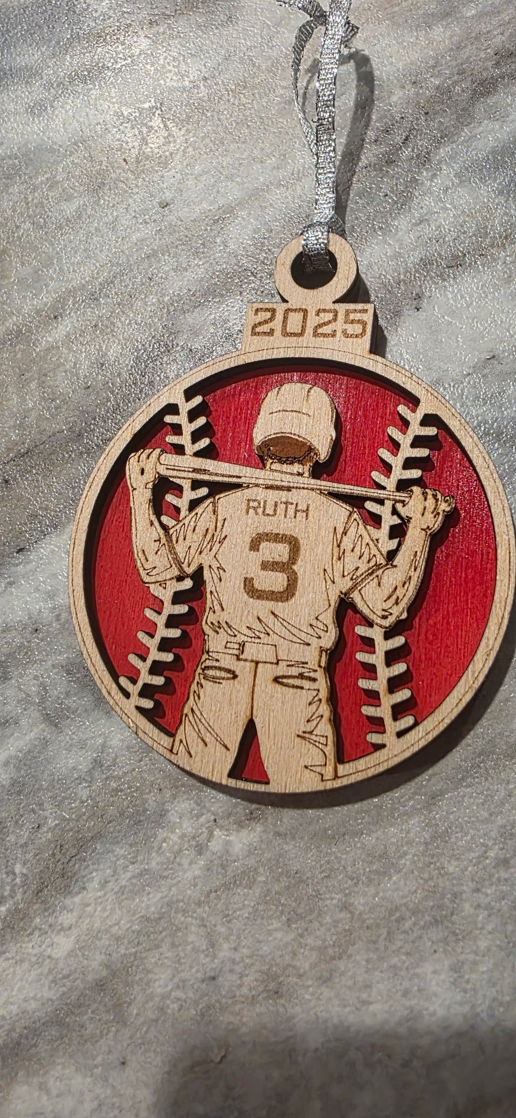 ⚾️Personalized Baseball Ornament