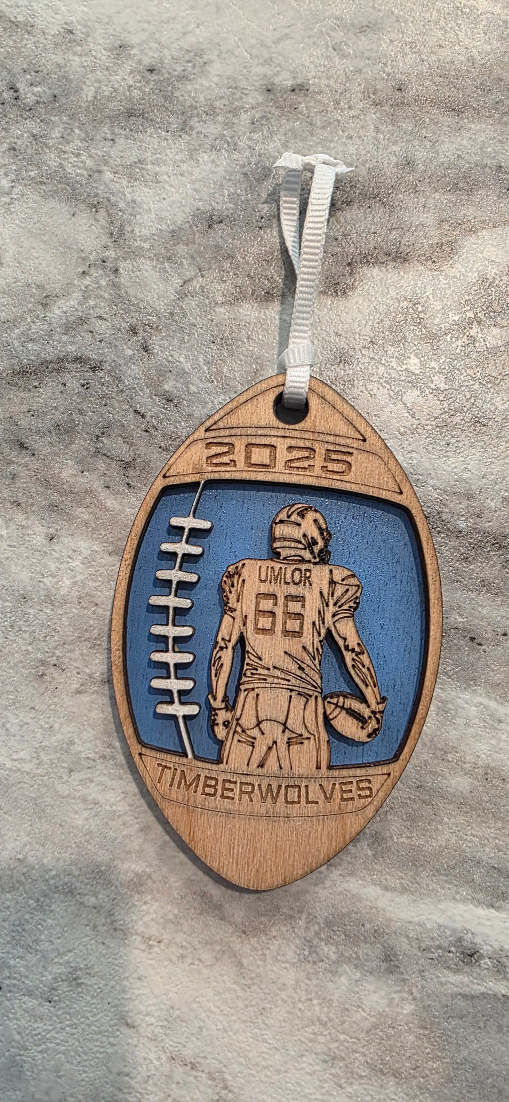 🏈Personalized Football Ornaments