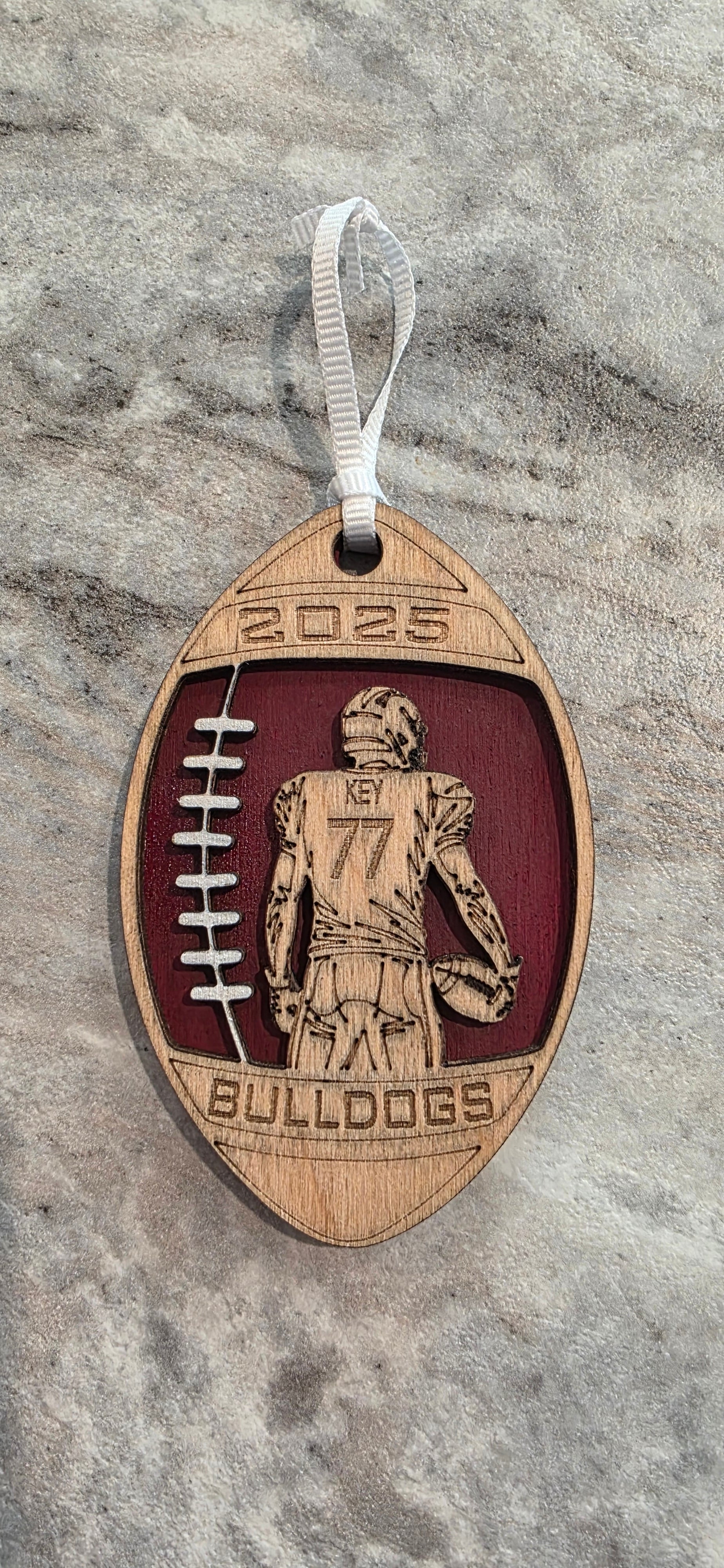 🏈Personalized Football Ornaments