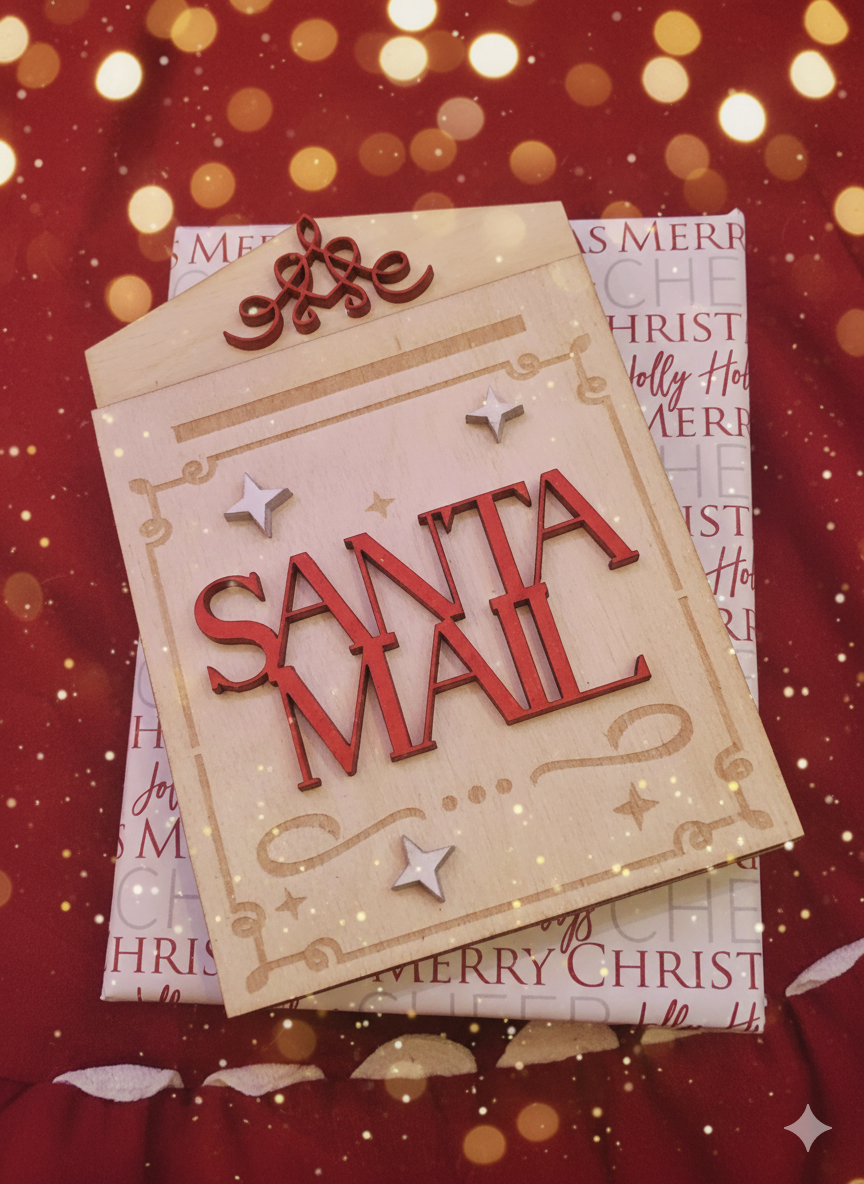 Santa Mail Gift Card Holder